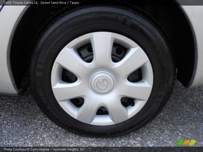 Desert Sand Mica / Taupe 2002 Toyota Camry LE