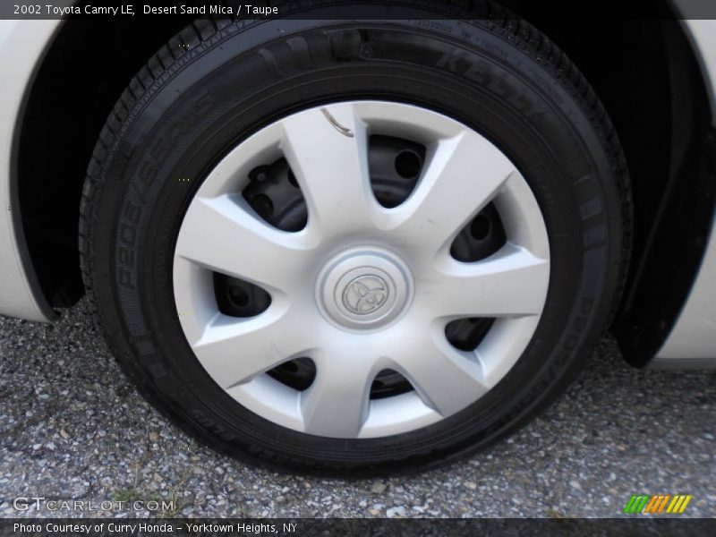Desert Sand Mica / Taupe 2002 Toyota Camry LE