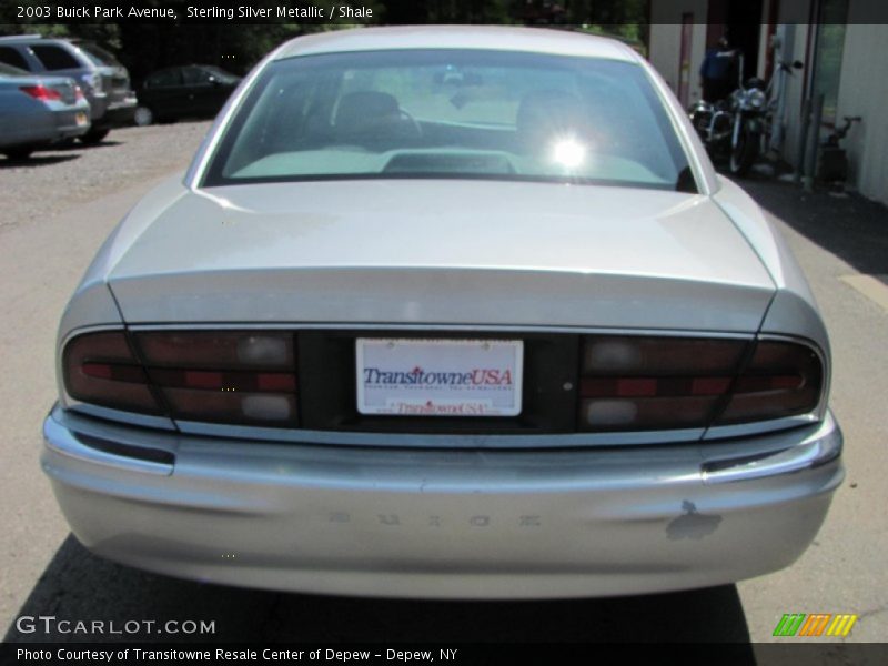 Sterling Silver Metallic / Shale 2003 Buick Park Avenue
