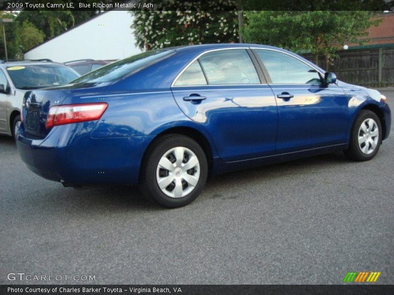Blue Ribbon Metallic / Ash 2009 Toyota Camry LE