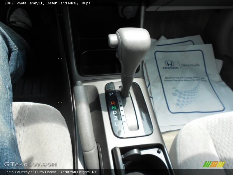 Desert Sand Mica / Taupe 2002 Toyota Camry LE