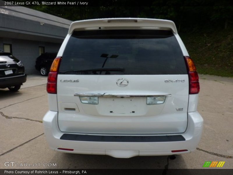 Blizzard White Pearl / Ivory 2007 Lexus GX 470