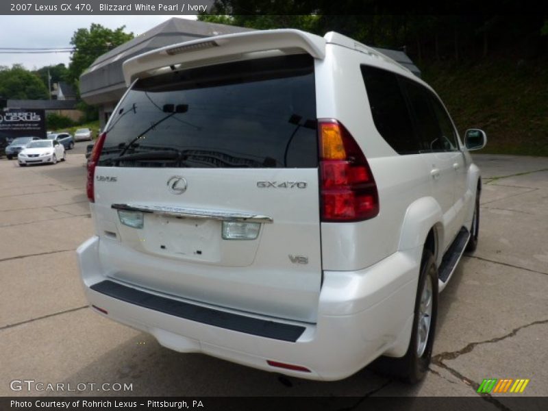 Blizzard White Pearl / Ivory 2007 Lexus GX 470