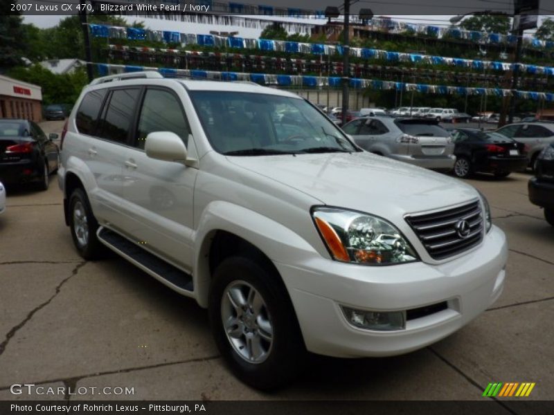 Blizzard White Pearl / Ivory 2007 Lexus GX 470