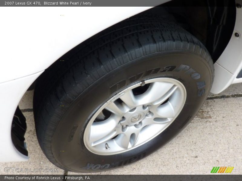 Blizzard White Pearl / Ivory 2007 Lexus GX 470