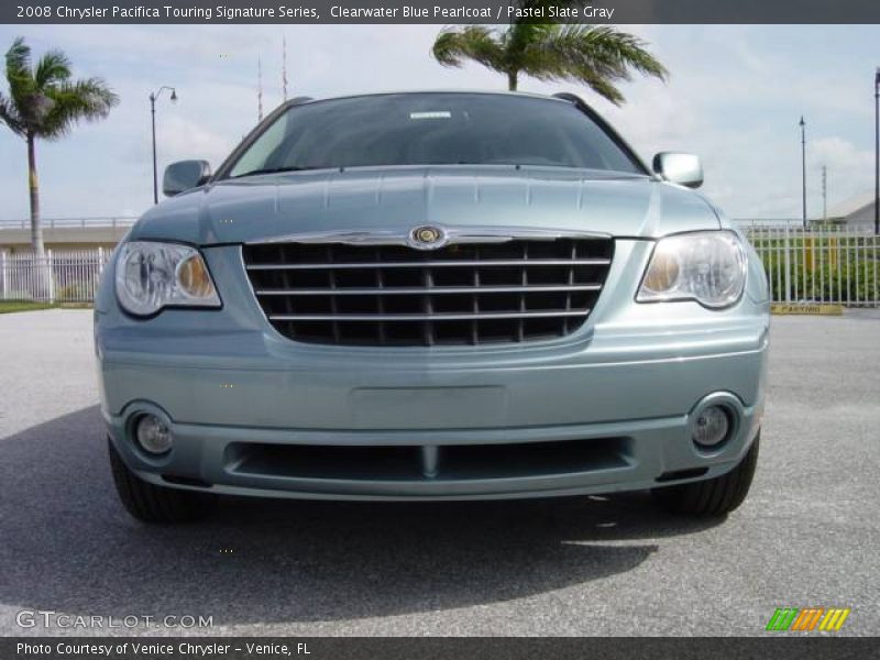 Clearwater Blue Pearlcoat / Pastel Slate Gray 2008 Chrysler Pacifica Touring Signature Series