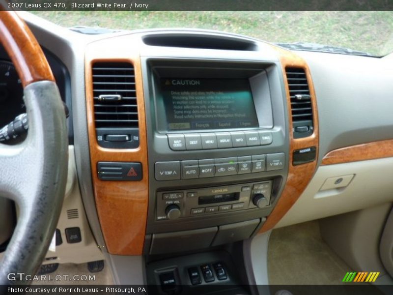Blizzard White Pearl / Ivory 2007 Lexus GX 470