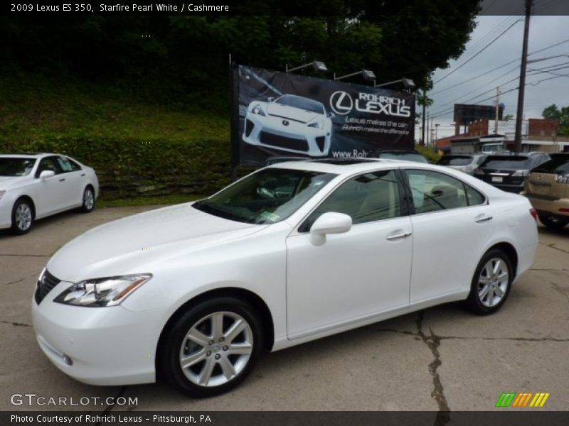 Starfire Pearl White / Cashmere 2009 Lexus ES 350