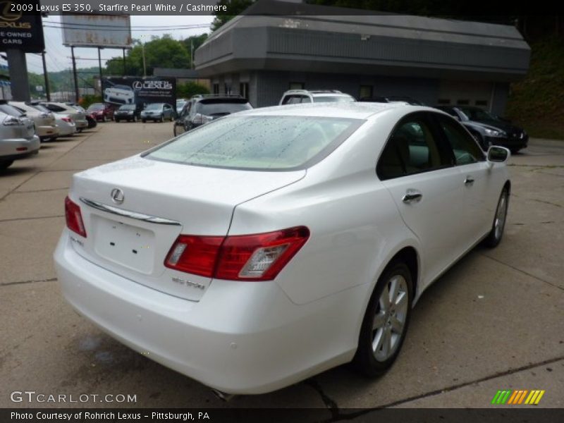 Starfire Pearl White / Cashmere 2009 Lexus ES 350