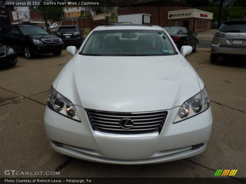 Starfire Pearl White / Cashmere 2009 Lexus ES 350