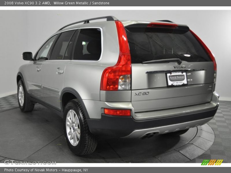 Willow Green Metallic / Sandstone 2008 Volvo XC90 3.2 AWD