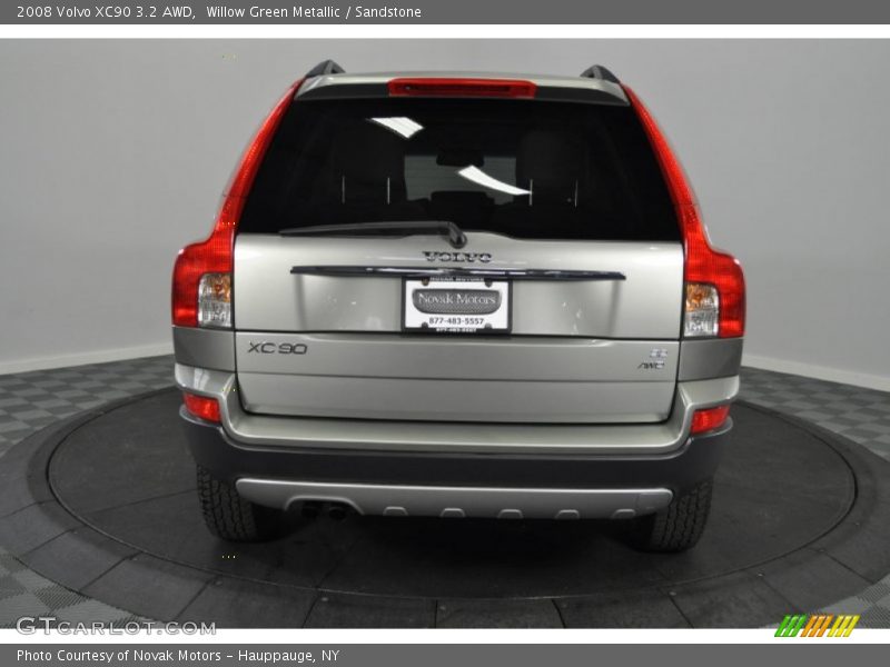 Willow Green Metallic / Sandstone 2008 Volvo XC90 3.2 AWD