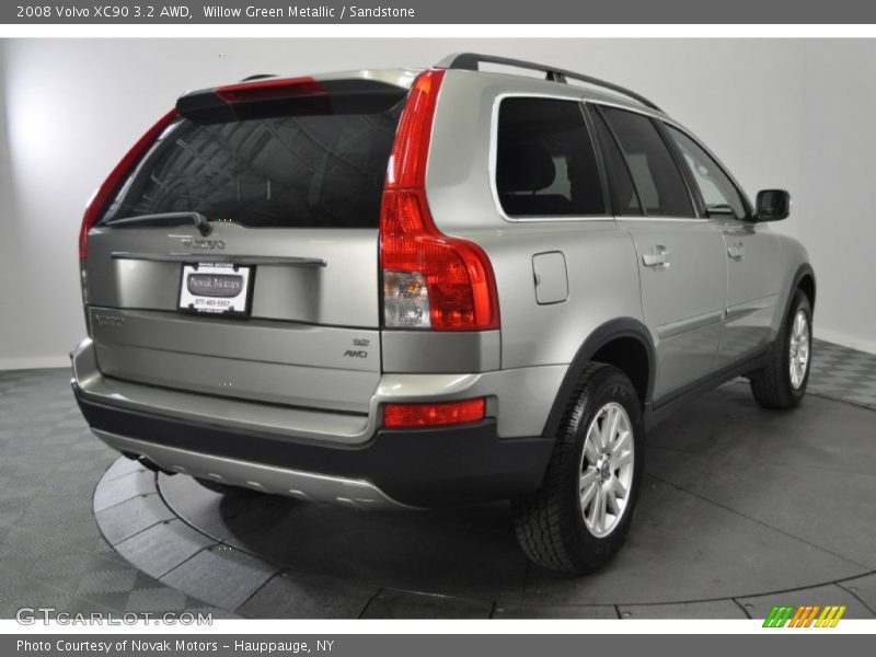 Willow Green Metallic / Sandstone 2008 Volvo XC90 3.2 AWD