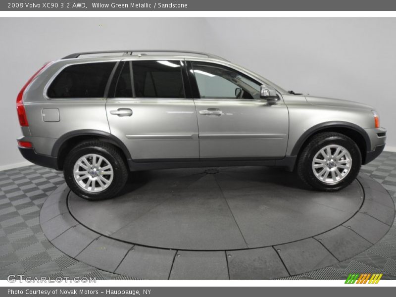 Willow Green Metallic / Sandstone 2008 Volvo XC90 3.2 AWD