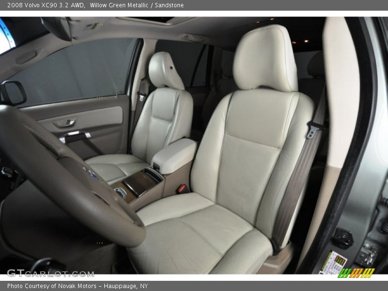 Willow Green Metallic / Sandstone 2008 Volvo XC90 3.2 AWD