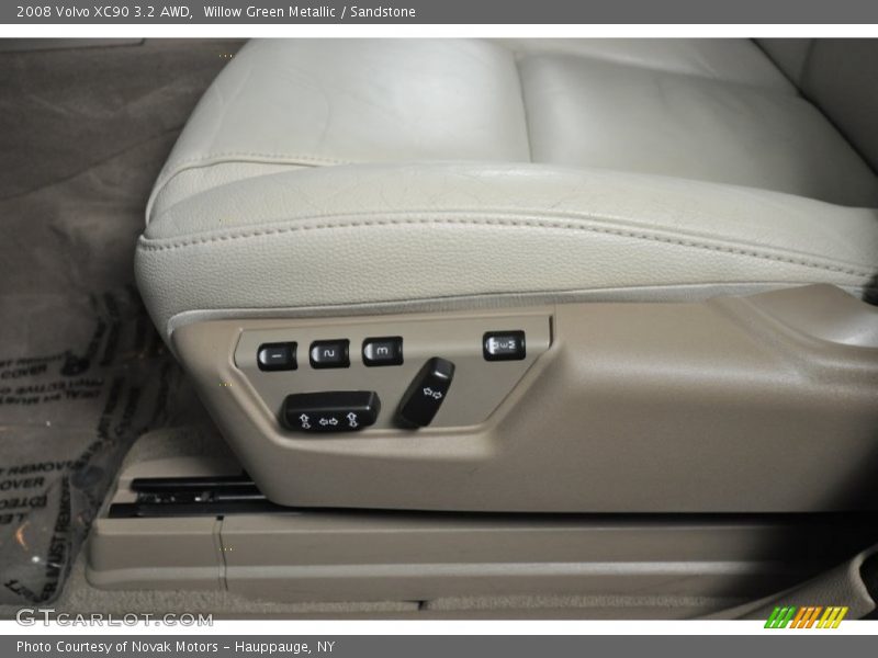 Willow Green Metallic / Sandstone 2008 Volvo XC90 3.2 AWD