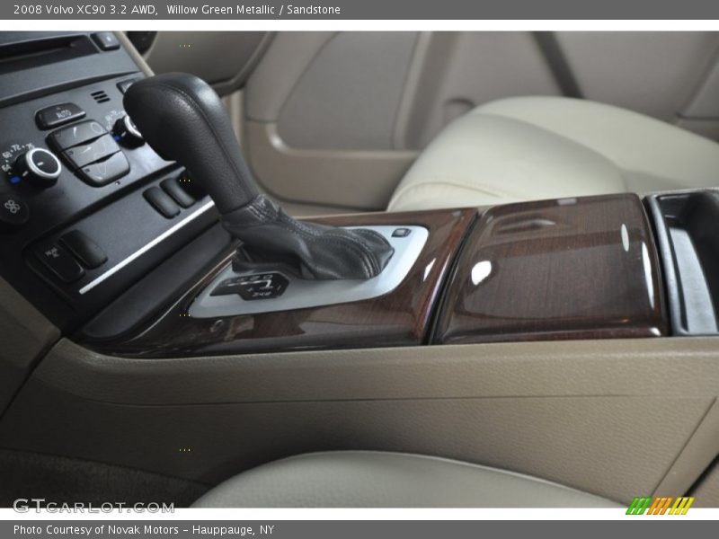 Willow Green Metallic / Sandstone 2008 Volvo XC90 3.2 AWD