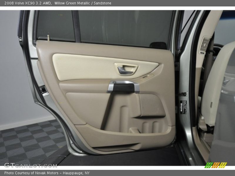 Willow Green Metallic / Sandstone 2008 Volvo XC90 3.2 AWD