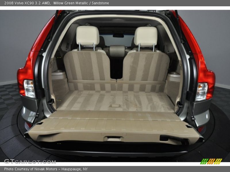 Willow Green Metallic / Sandstone 2008 Volvo XC90 3.2 AWD