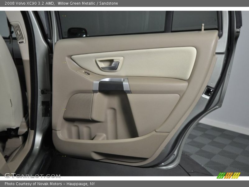 Willow Green Metallic / Sandstone 2008 Volvo XC90 3.2 AWD