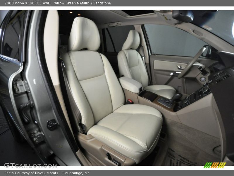 Willow Green Metallic / Sandstone 2008 Volvo XC90 3.2 AWD