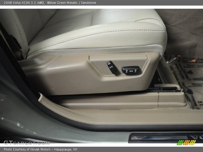 Willow Green Metallic / Sandstone 2008 Volvo XC90 3.2 AWD