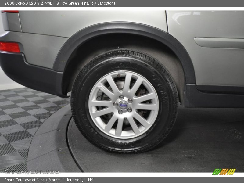 Willow Green Metallic / Sandstone 2008 Volvo XC90 3.2 AWD