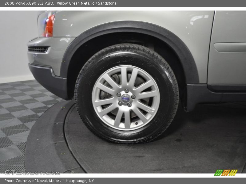 Willow Green Metallic / Sandstone 2008 Volvo XC90 3.2 AWD