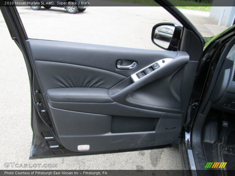 Super Black / Black 2010 Nissan Murano SL AWD