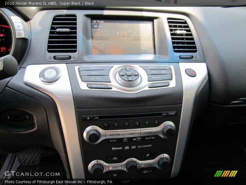 Super Black / Black 2010 Nissan Murano SL AWD