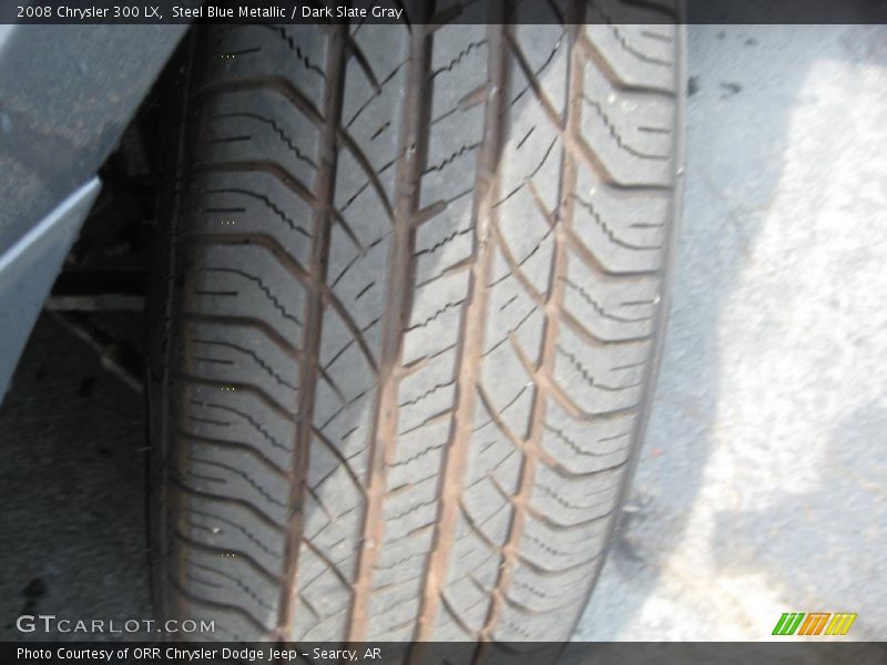Steel Blue Metallic / Dark Slate Gray 2008 Chrysler 300 LX