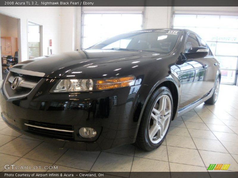 Nighthawk Black Pearl / Ebony 2008 Acura TL 3.2