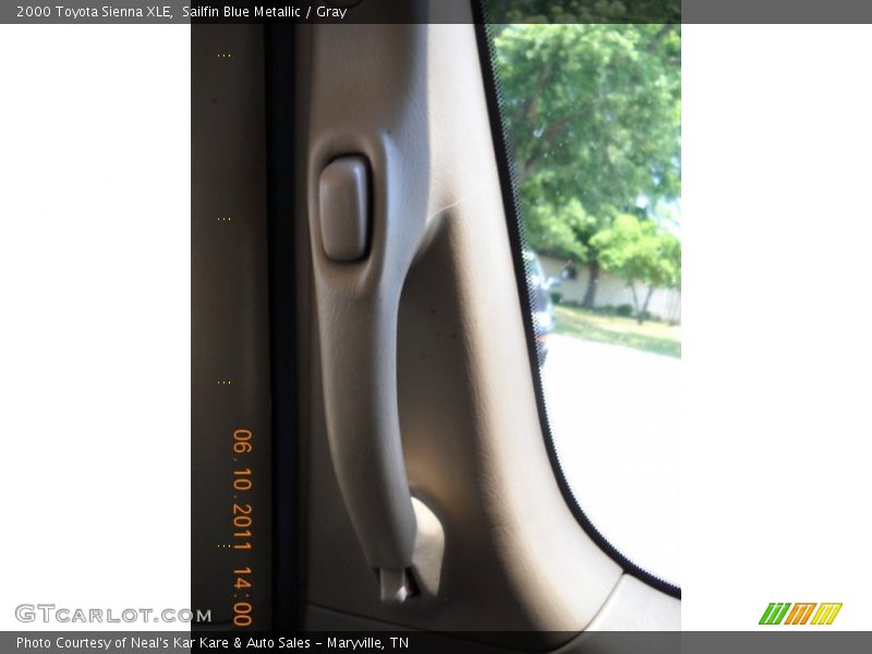 Sailfin Blue Metallic / Gray 2000 Toyota Sienna XLE