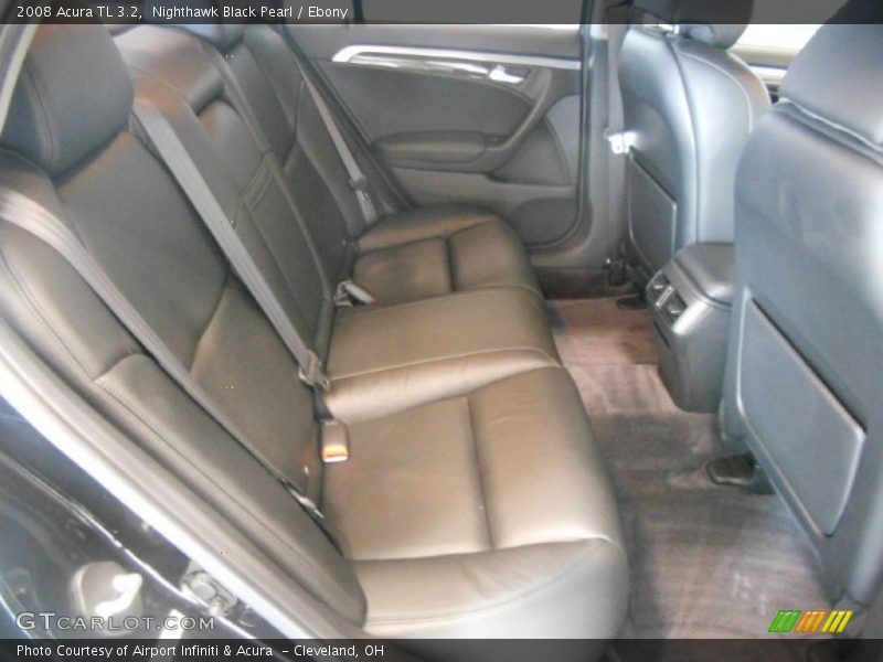 Nighthawk Black Pearl / Ebony 2008 Acura TL 3.2