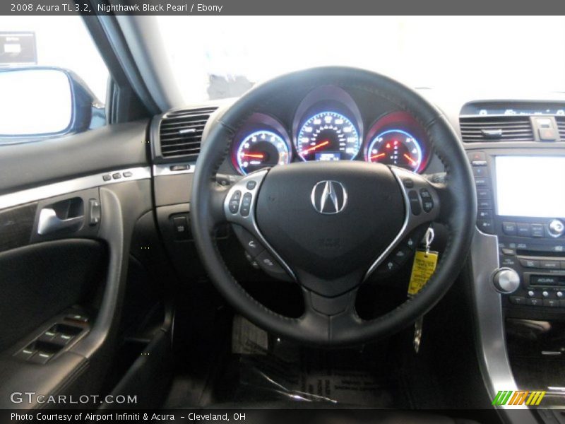 Nighthawk Black Pearl / Ebony 2008 Acura TL 3.2