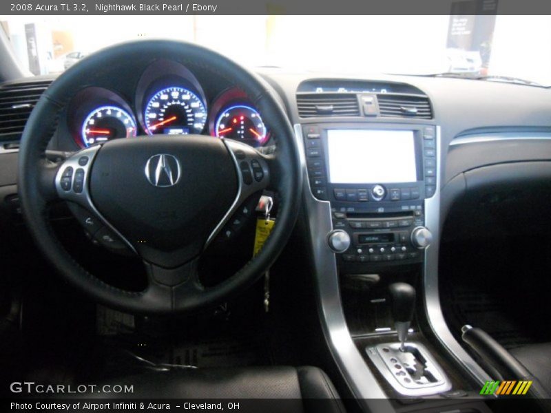 Nighthawk Black Pearl / Ebony 2008 Acura TL 3.2