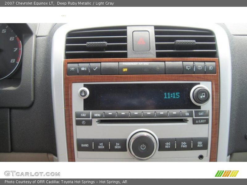 Deep Ruby Metallic / Light Gray 2007 Chevrolet Equinox LT