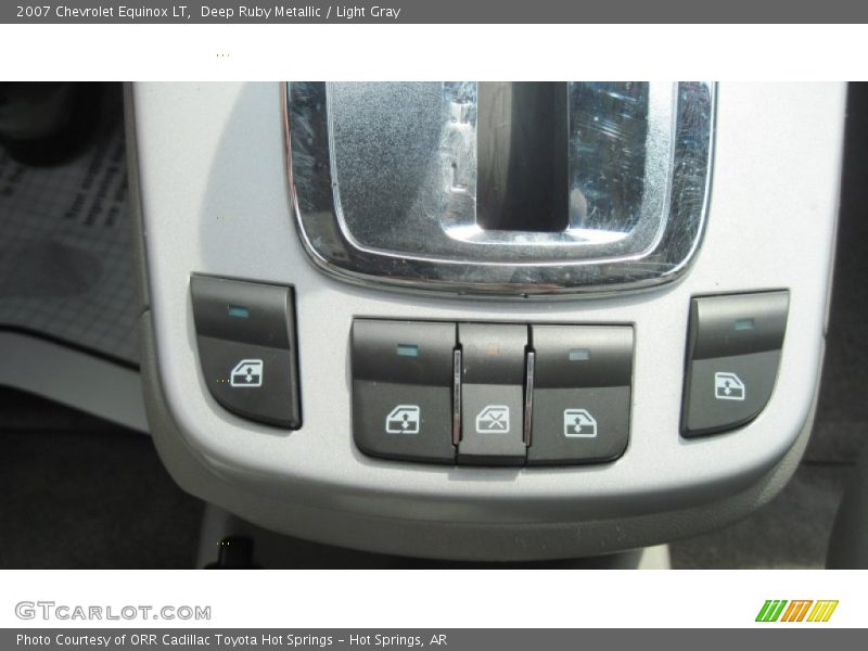 Deep Ruby Metallic / Light Gray 2007 Chevrolet Equinox LT