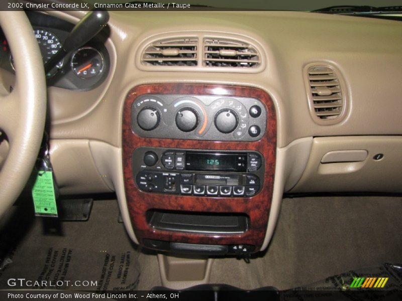 Controls of 2002 Concorde LX
