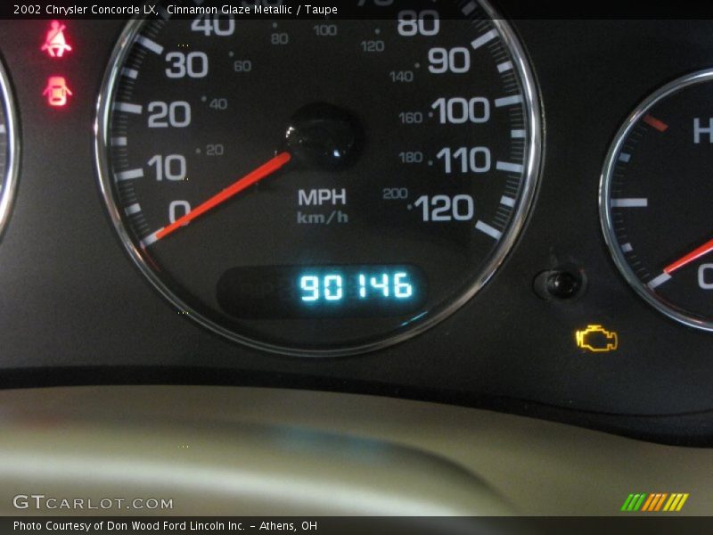 Cinnamon Glaze Metallic / Taupe 2002 Chrysler Concorde LX