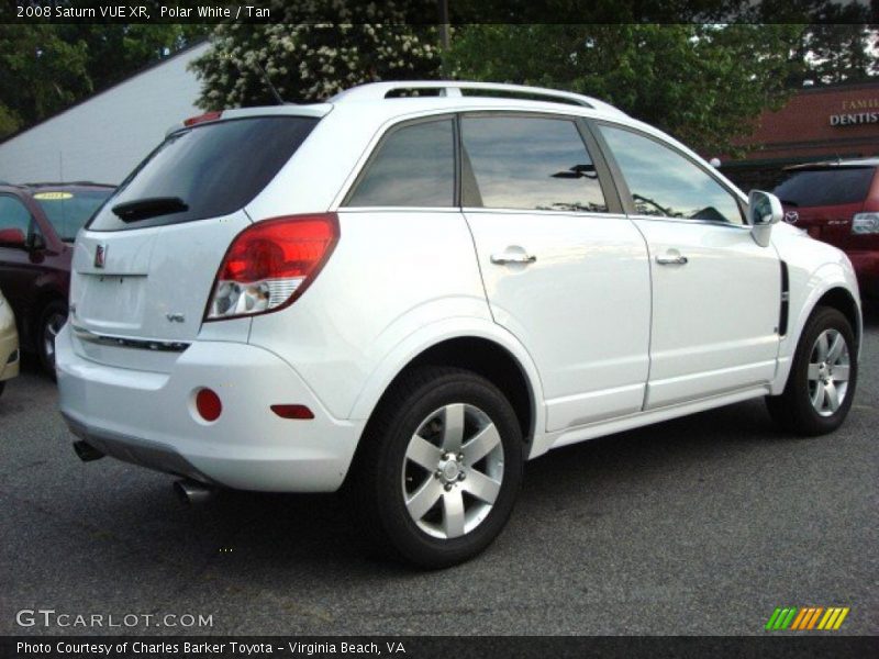 Polar White / Tan 2008 Saturn VUE XR