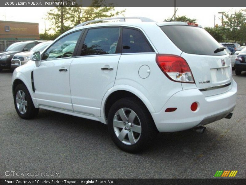 Polar White / Tan 2008 Saturn VUE XR
