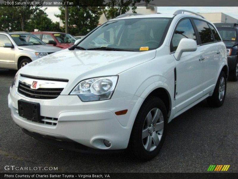 Polar White / Tan 2008 Saturn VUE XR