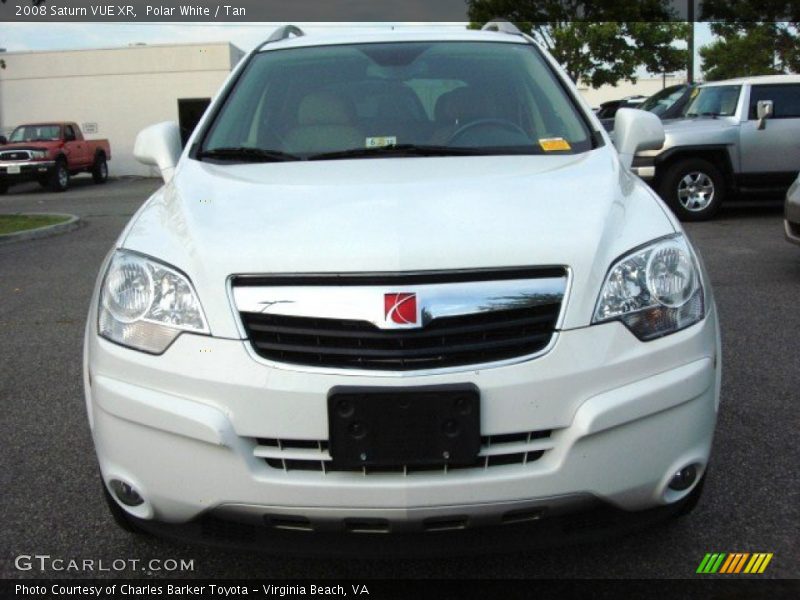 Polar White / Tan 2008 Saturn VUE XR