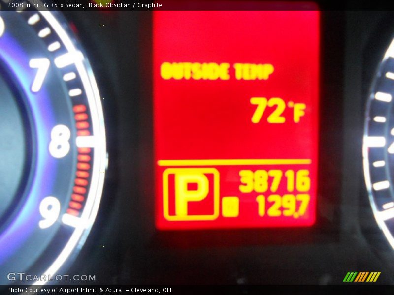 Black Obsidian / Graphite 2008 Infiniti G 35 x Sedan