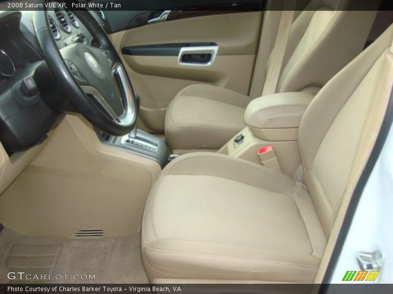 Polar White / Tan 2008 Saturn VUE XR