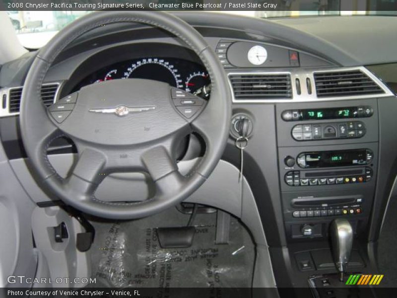 Clearwater Blue Pearlcoat / Pastel Slate Gray 2008 Chrysler Pacifica Touring Signature Series