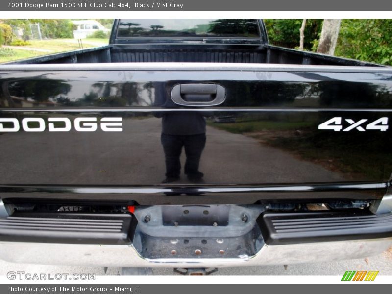 Black / Mist Gray 2001 Dodge Ram 1500 SLT Club Cab 4x4