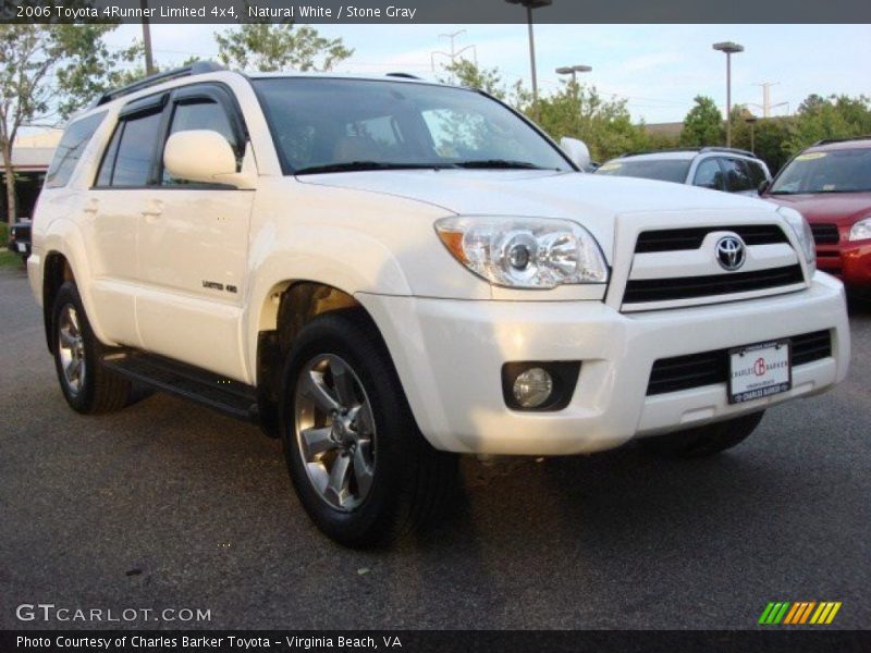 Natural White / Stone Gray 2006 Toyota 4Runner Limited 4x4