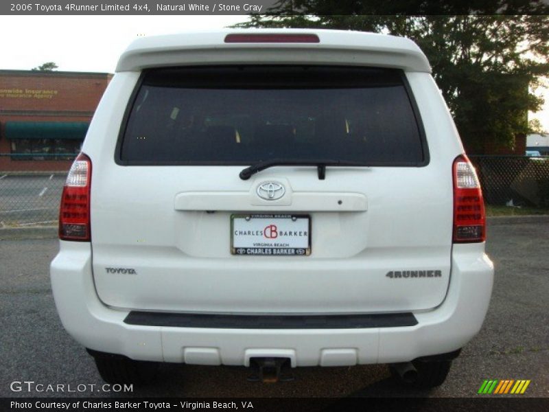 Natural White / Stone Gray 2006 Toyota 4Runner Limited 4x4